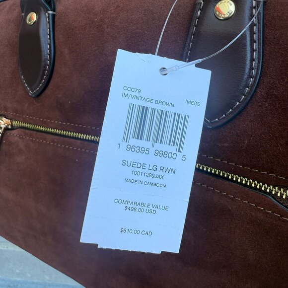 coach Rowan Large Satchel Bag ccc79 - Picture 8 of 8